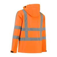 BES Softshelljack RWS met verdekte ritssluiting