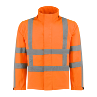 BES Softshelljack RWS met verdekte ritssluiting