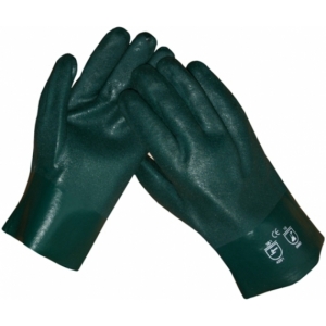 PVC Handschoen 10.382 (35 cm) Groen