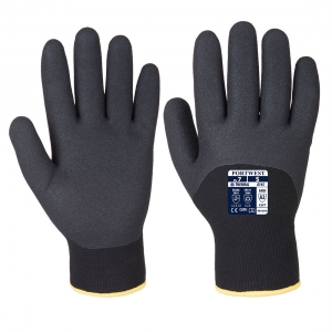 PW Gevoerde Winter Handschoen A146 Zwart