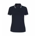 ID Dames Poloshirt Stretch Contrast ID0523