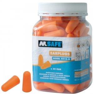 M-SAFE Oordop 8010R Oranje - 50 Paar